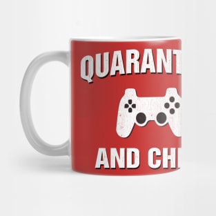 Quarantine and Chill Gamer Gift Mug